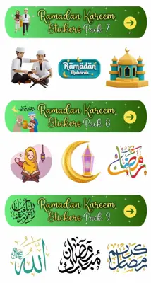 Ramadan Kareem Stickers 2024 android App screenshot 3